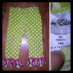 18 month ruffle pants